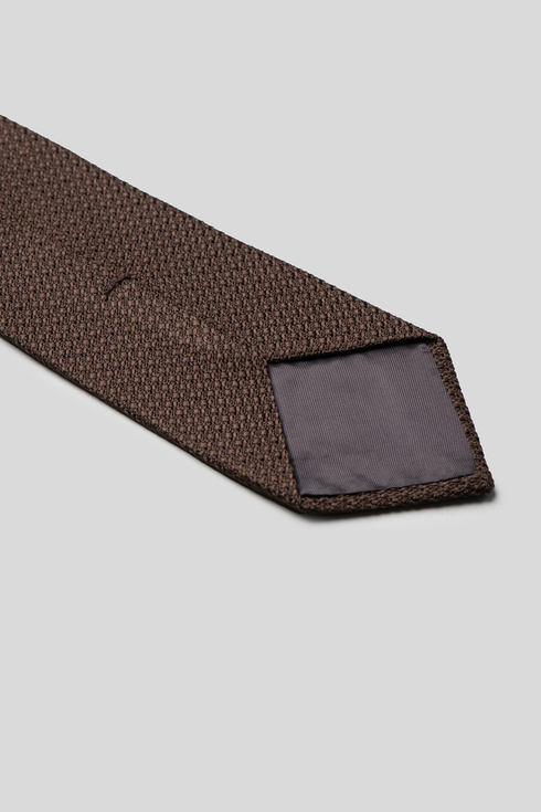 Dark Brown Grenadine Tie (Grossa)
