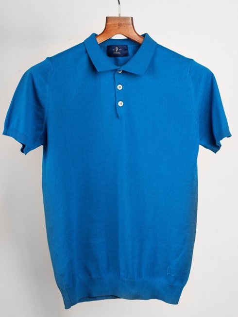 Polo Shirt - lazurite blue