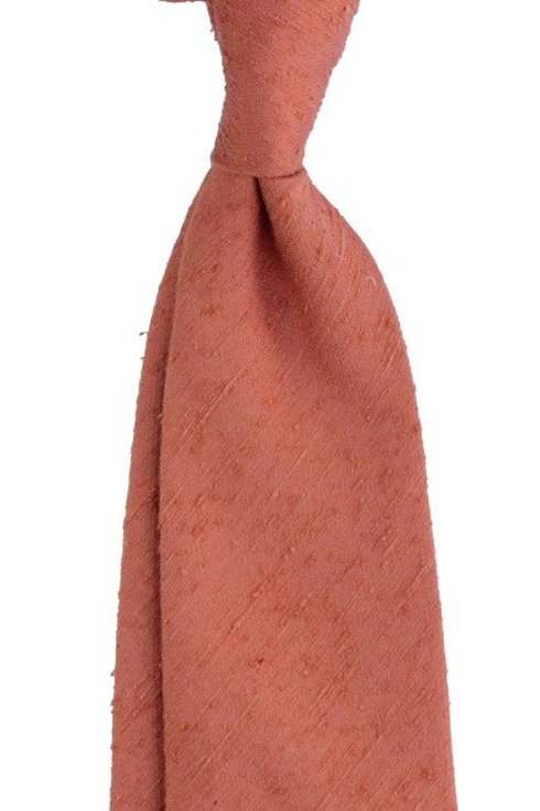Shantung tie orange
