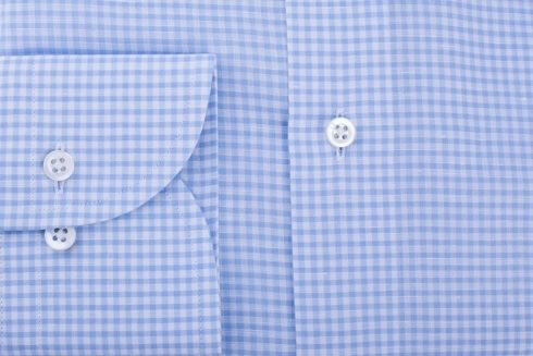 linen & cotton bengal shirt