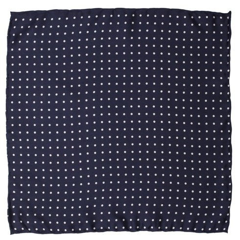 silk polka dots pocket square