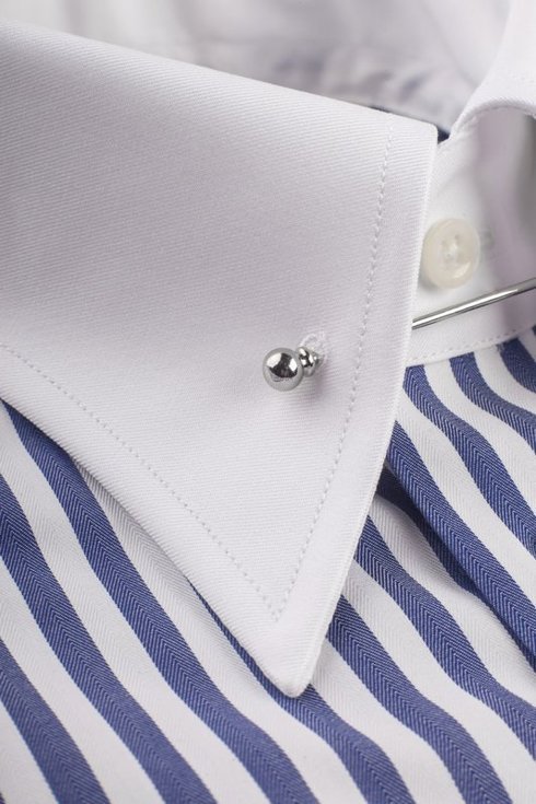 winchester pin collar collar Albini shirt